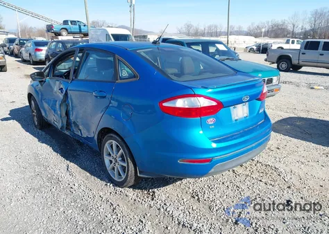 2017 Ford Fiesta Se z USA, uszkodzony, nr VIN 3FADP4BJ0HM158881